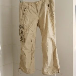 Express cropped pants